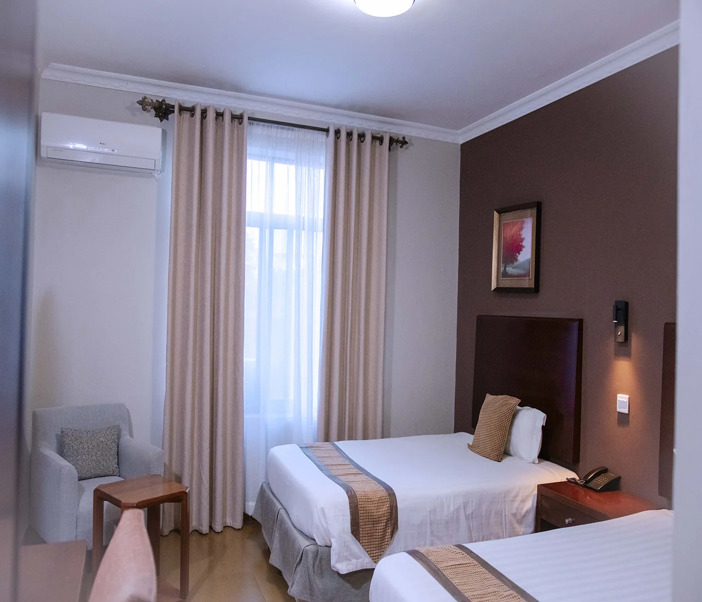 Twin Room at Silver Palm Hotel in Arusha