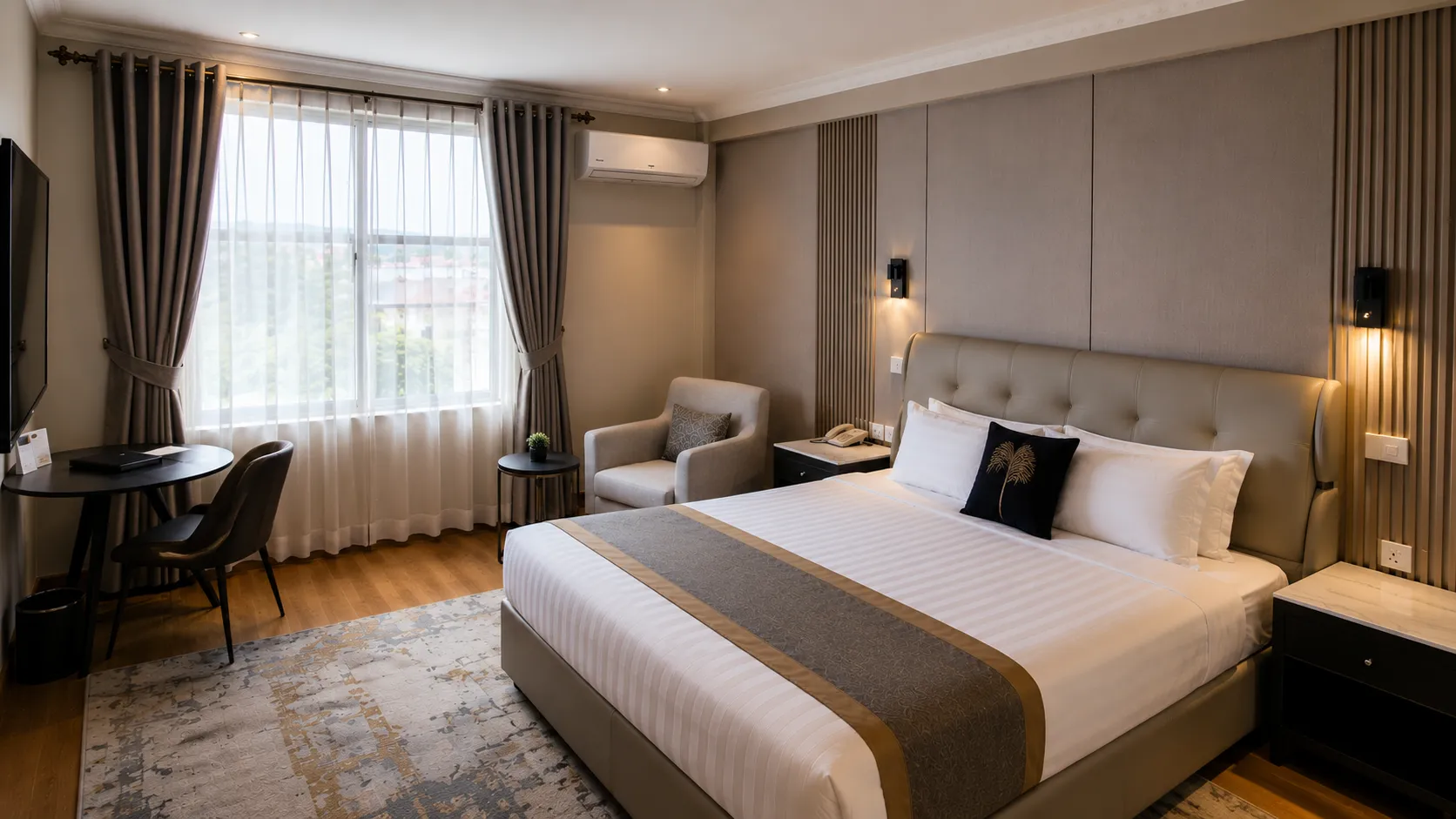 Rooms and suites at Silver Palm Hotel in Arusha