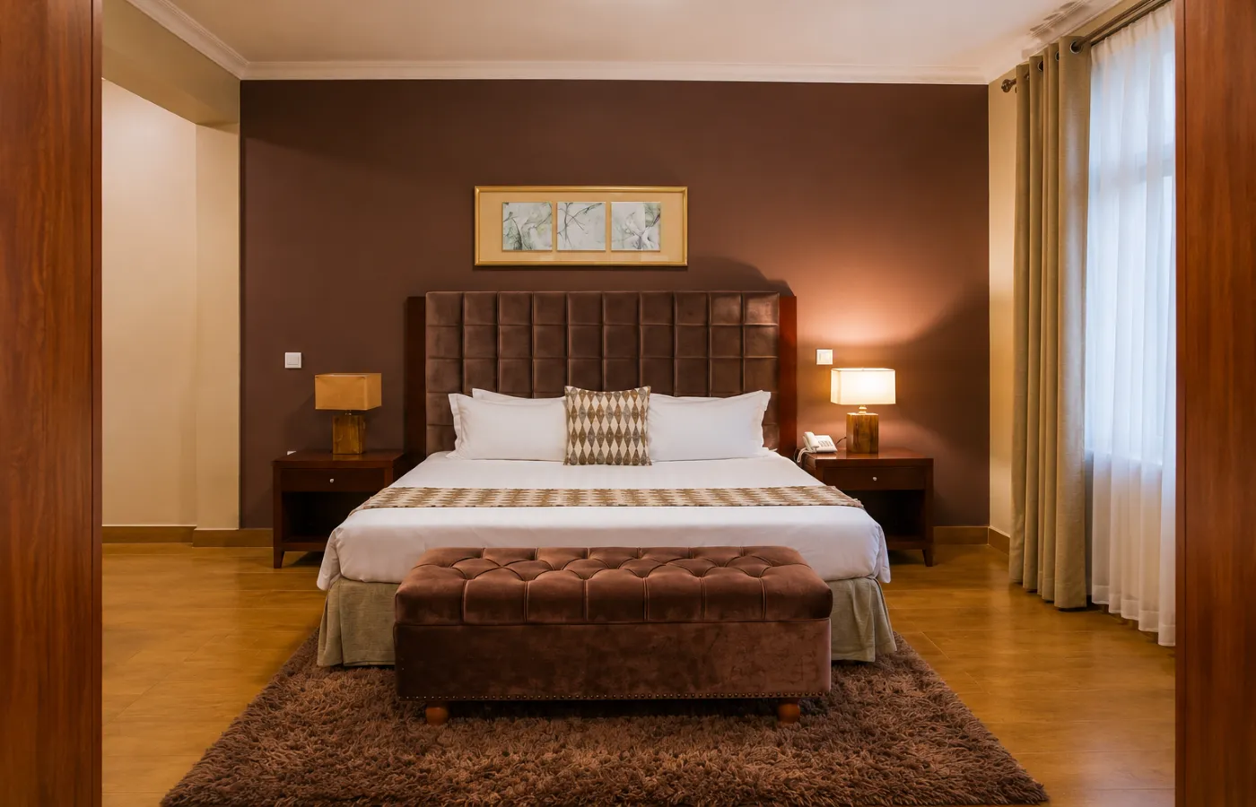 Suite Room accommodation at Silver Palm Hotel in Arusha